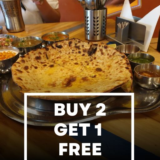 Thali Lunch Offer: Buy 2 & Get 1 Free